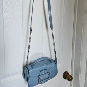 ZARA Blue Crossbody Bag